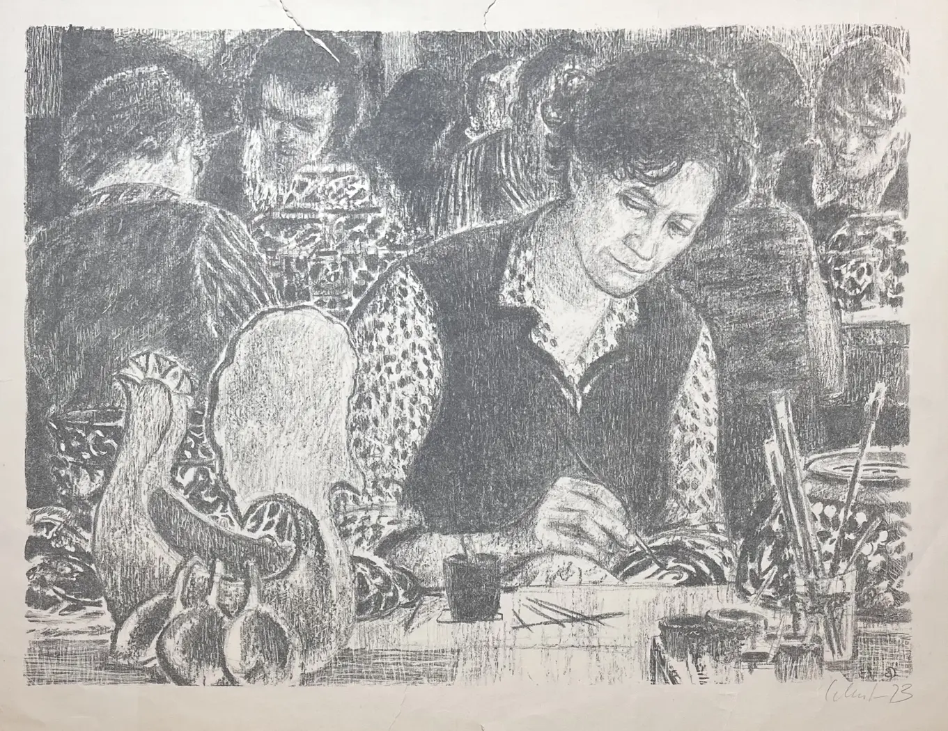 «Портрет женщины», Молчанова Галина Петровна, художник, купить картину.