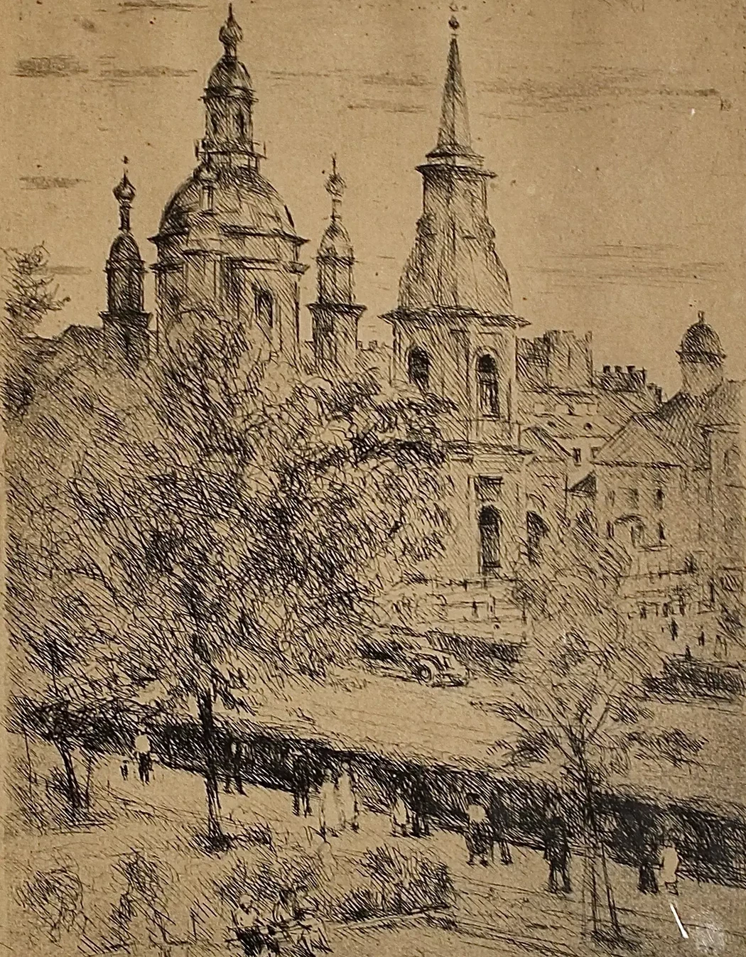 «Церковь», Верейский Георгий Семёнович, художник, купить картину