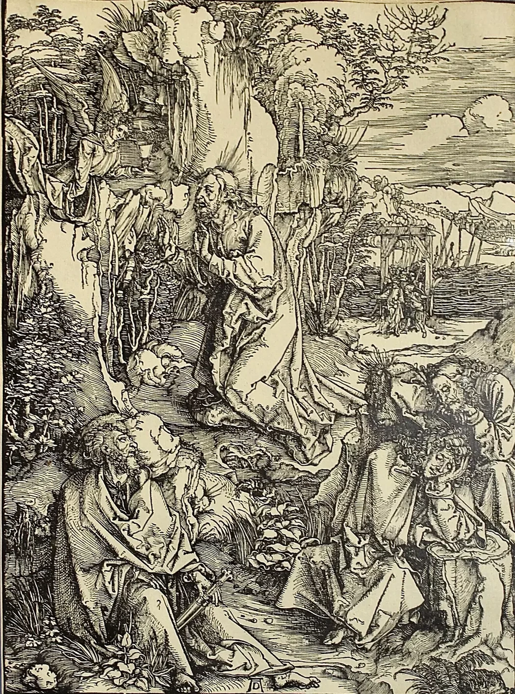 «Большие страсти. Агония в саду», Albrecht Dürer, художник, купить картину
