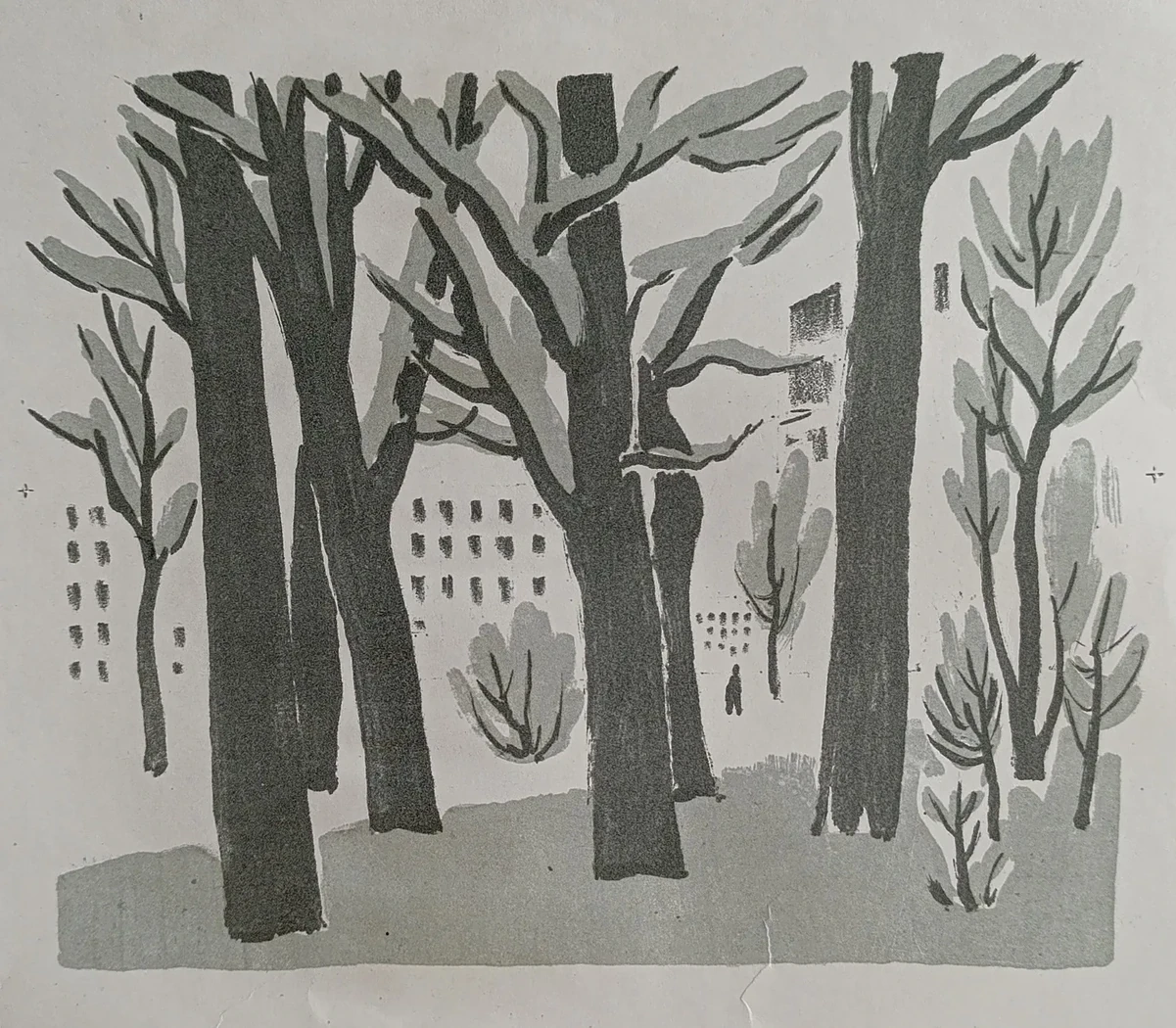 «Городской сквер. Клёны» Ковалев А.С.