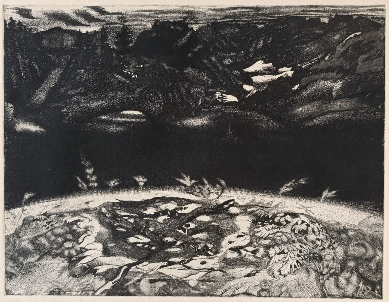 «Пейзаж Отепя» Peeter Ulas