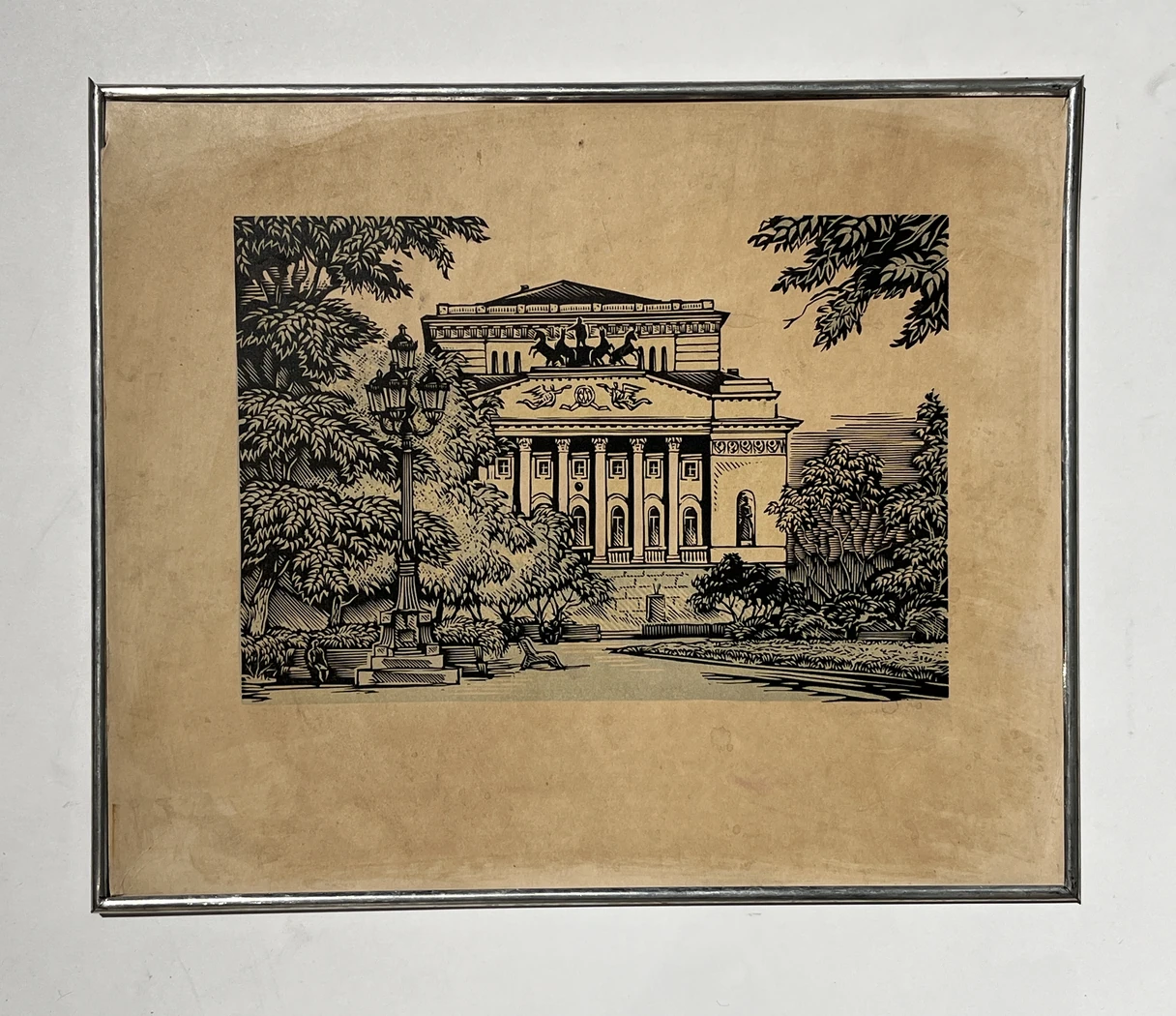 «Пушкинский театр», Ракицкий Борис Романович, художник, купить картину