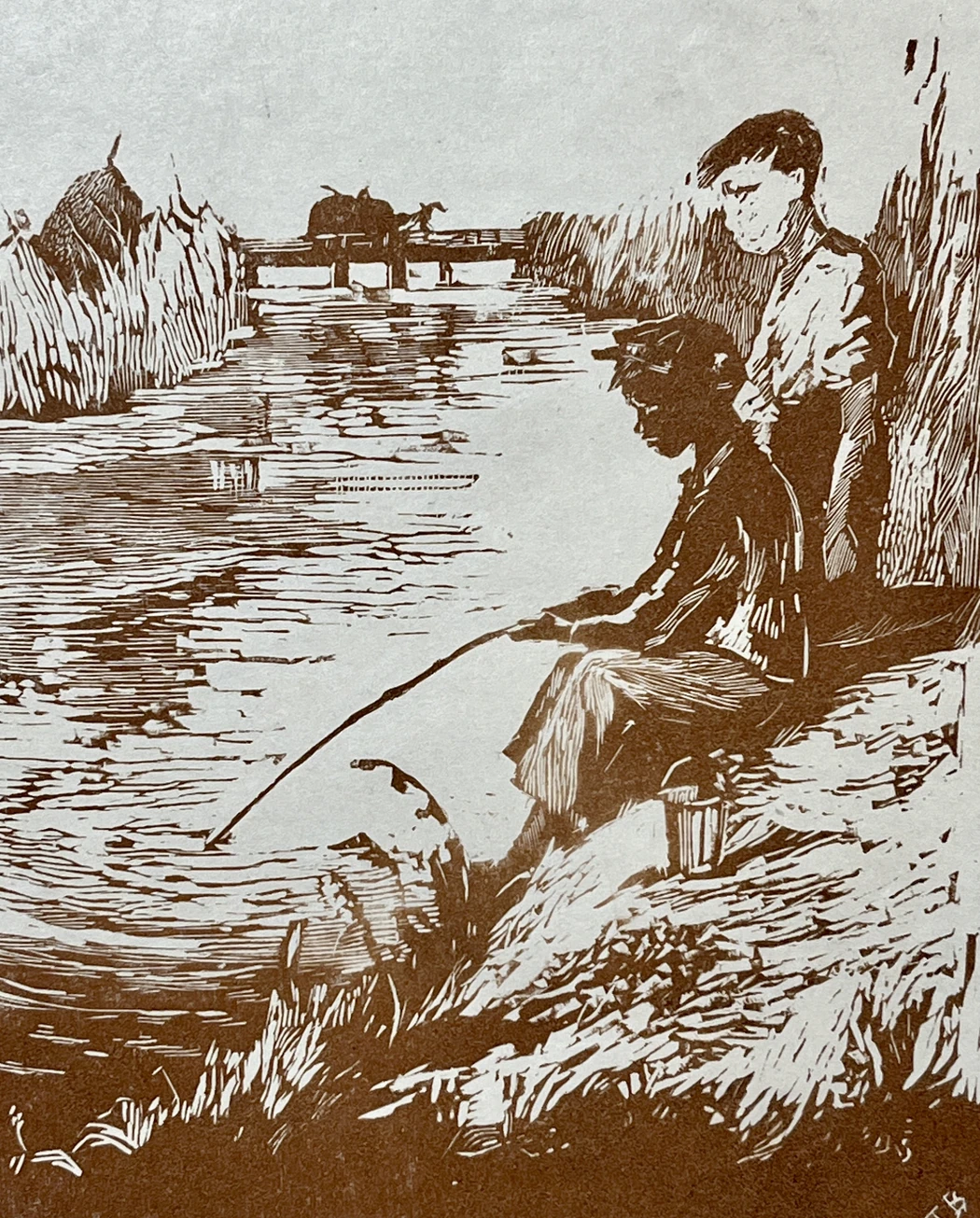 «Рыбаки», художник, купить картину 