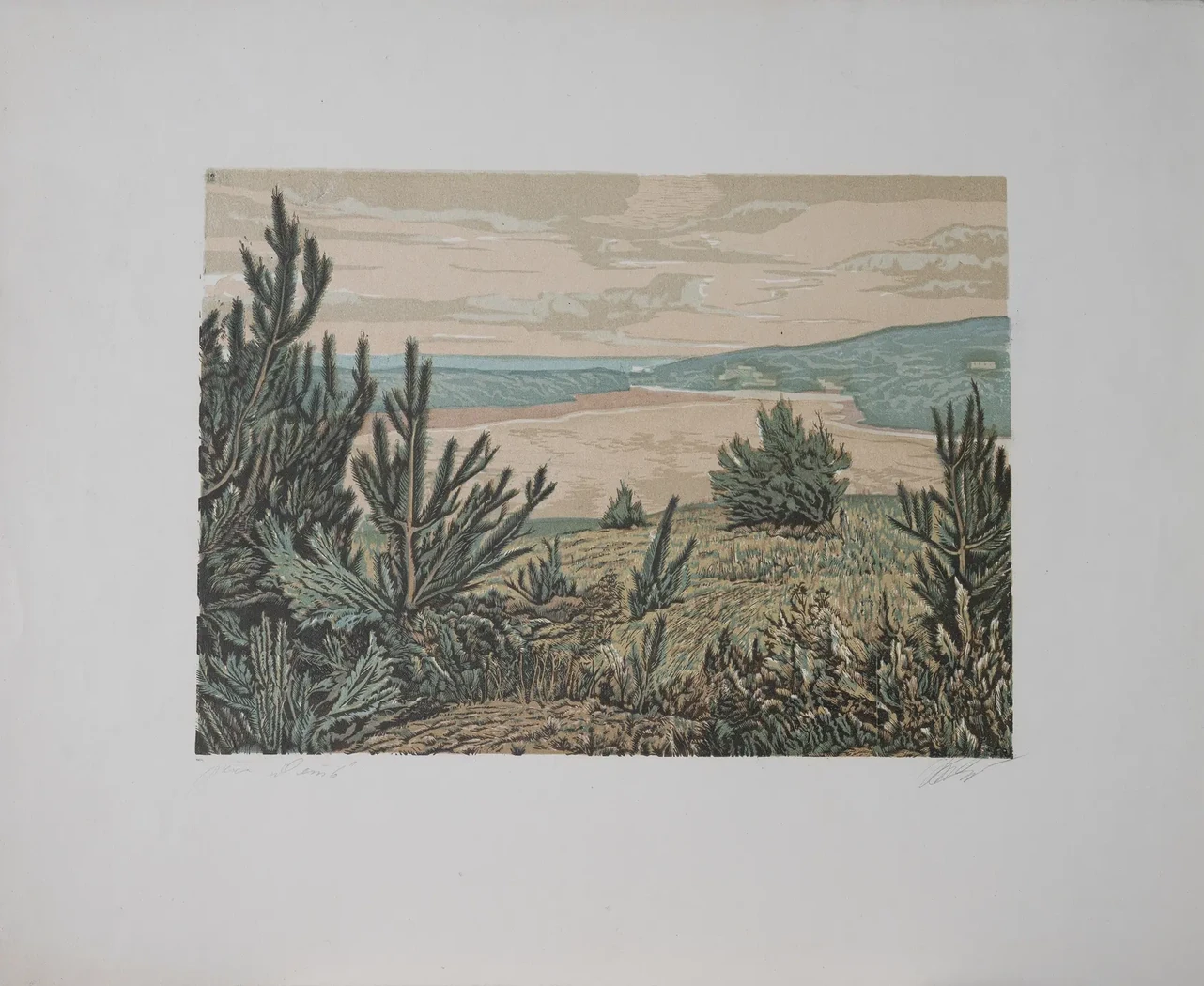 «Река "Оять"», Н.Х., художник, купить картину.