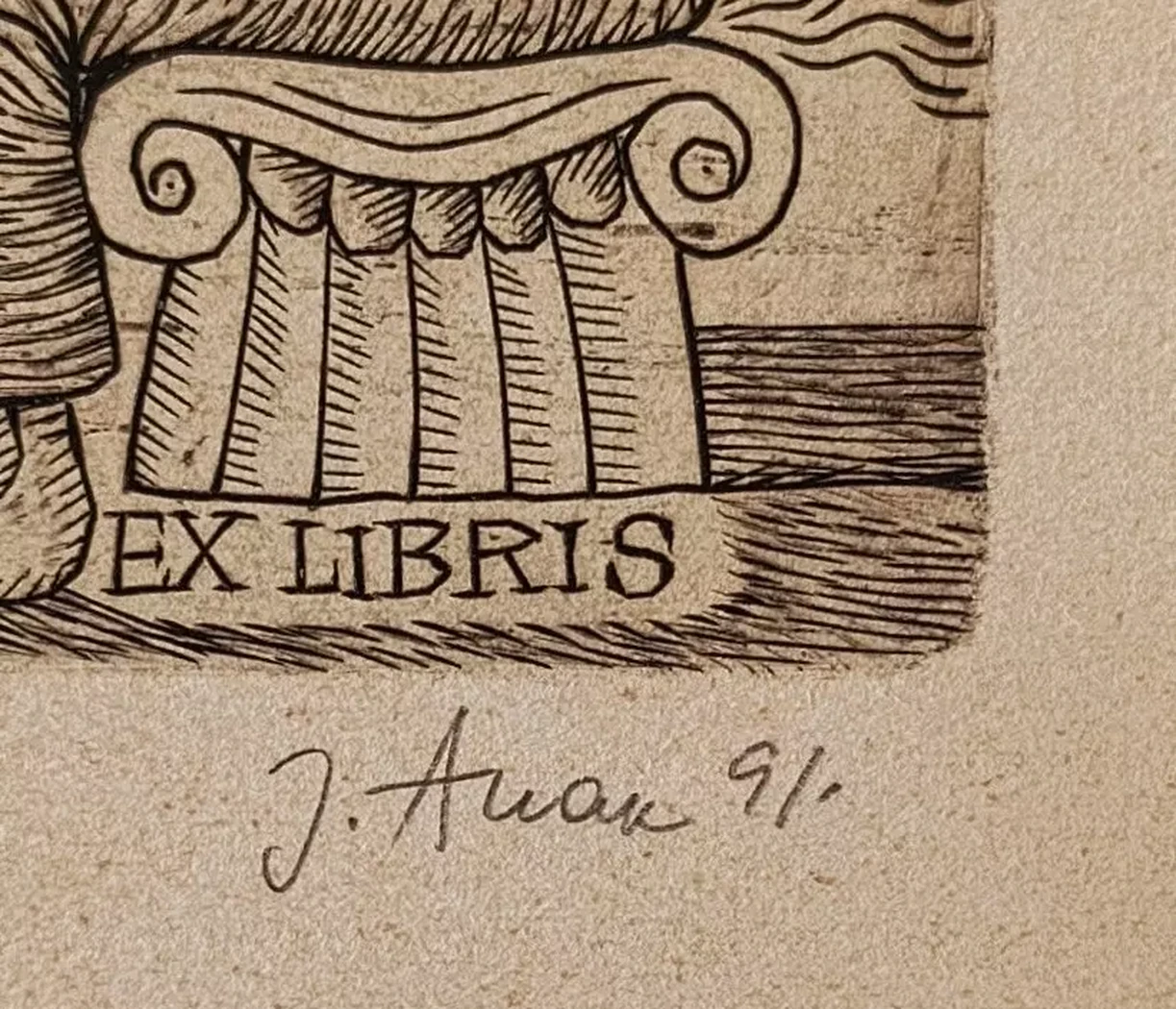 «Matti Moguci ex libris» Jüri Arrak