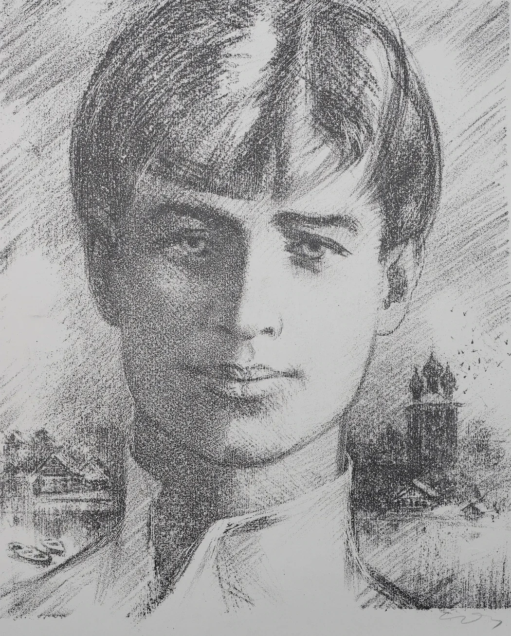 «Сергей Есенин», Давыдов Анатолий Захарович, художник, купить картину.