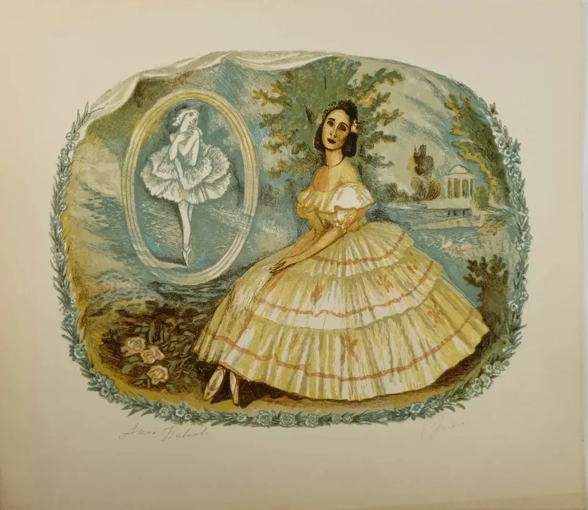 «Анна Павловна Павлова», Большакова Ирина Ивановна, художник, купить картину