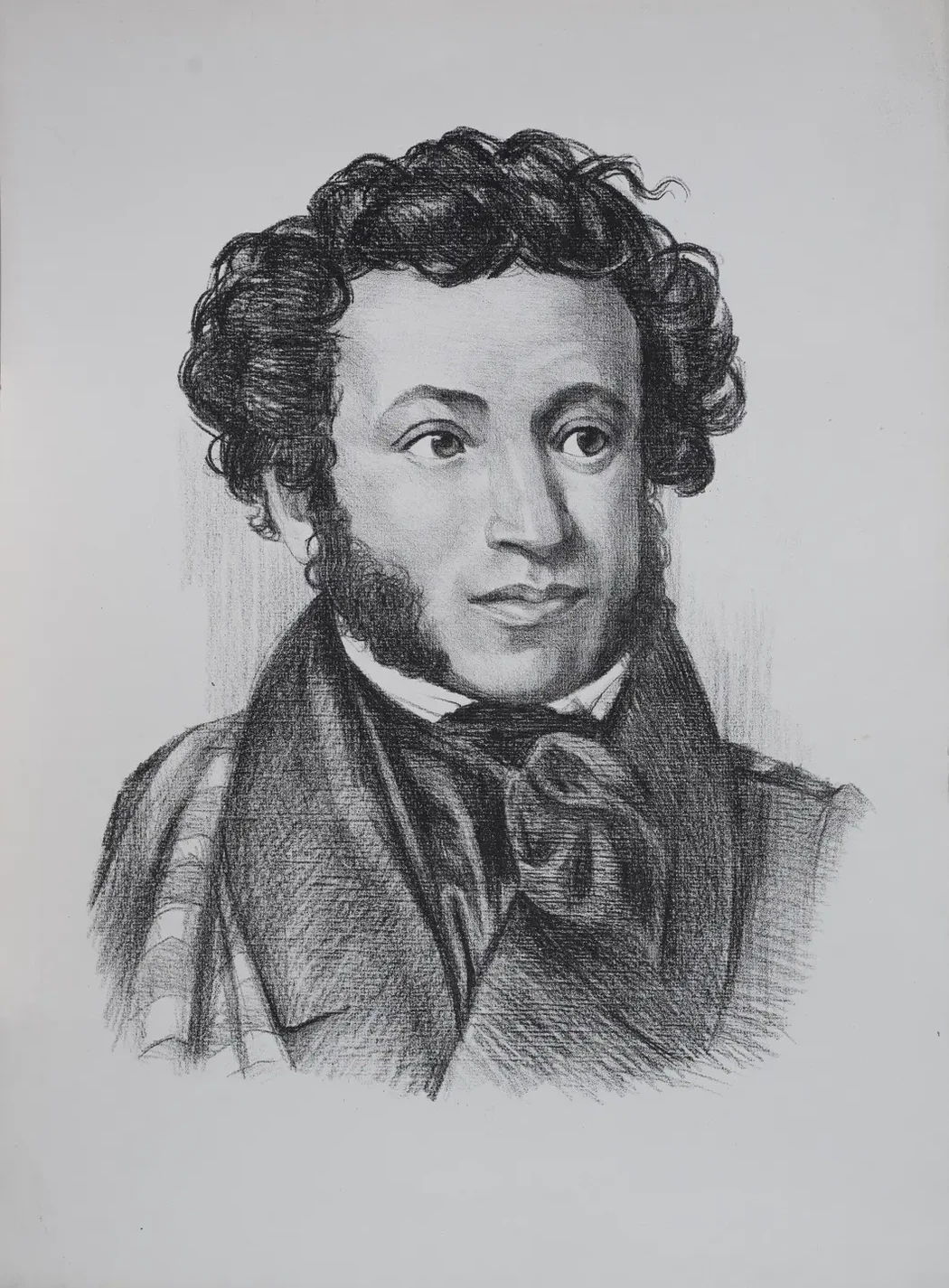 «Александр Сергеевич Пушкин», Н.Х., художник, купить картину.