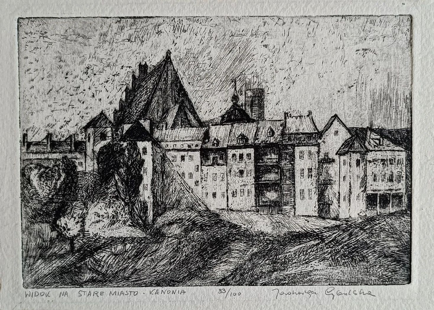 «Старый город - Каноня. Варшава» Jadwiga Cybulska-Piskorek