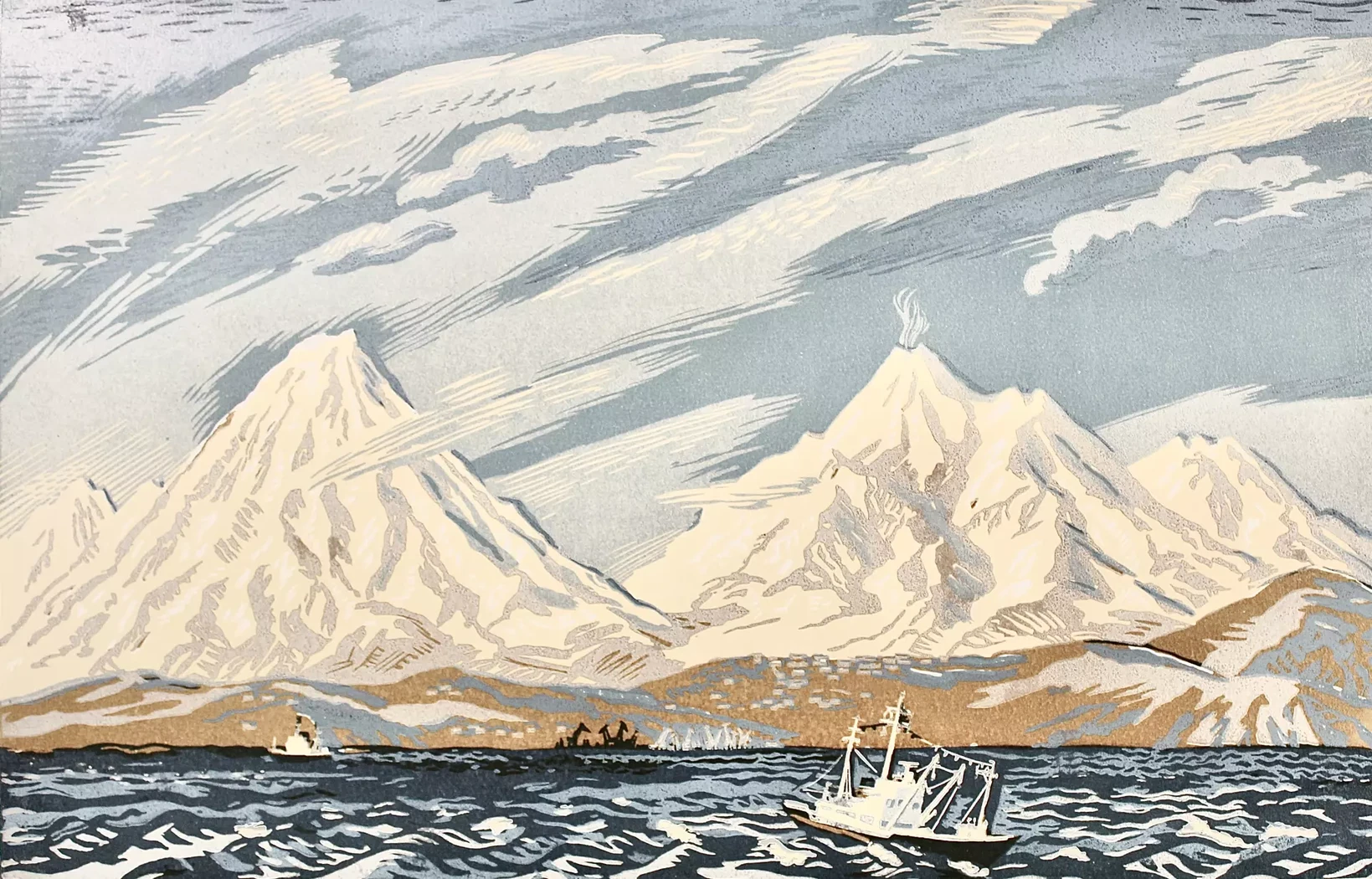  «Авачинская бухта. Петропавловск-Камчатский»,Н.В.Дьякова