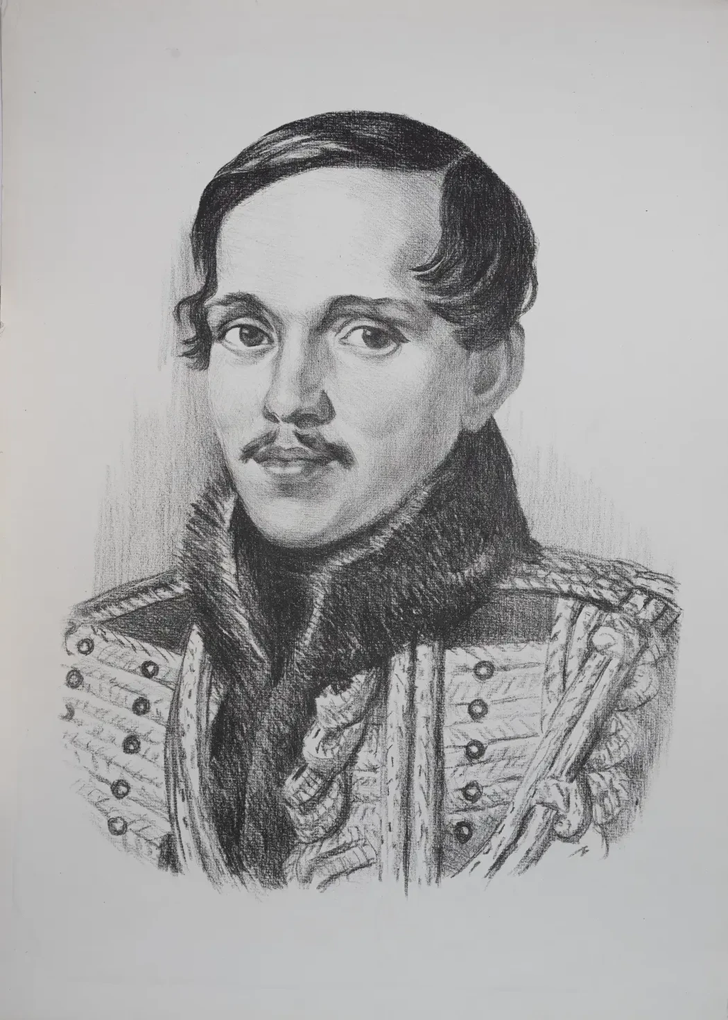 «Лермонтов М.Ю.», Боровский Давид Борисович, художник, купить картину.