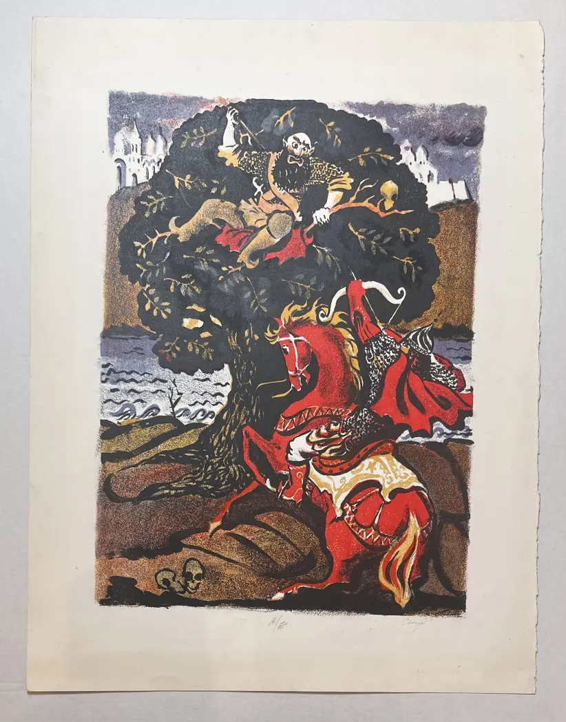 «Сказочный сюжет», Н.Х., художник, купить картину.
