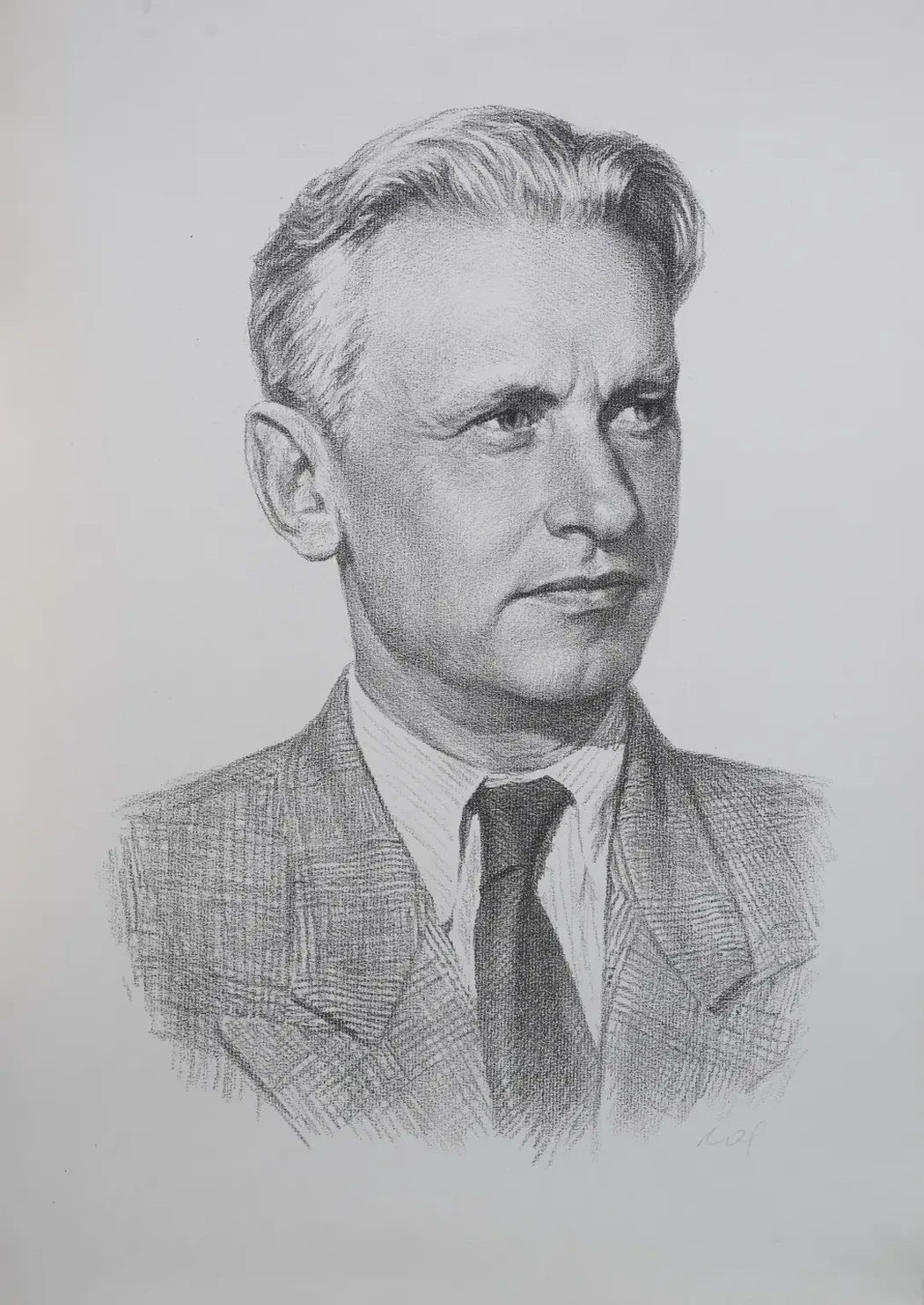 «Александр Александрович Фадеев», Н.Х., художник, купить картину.
