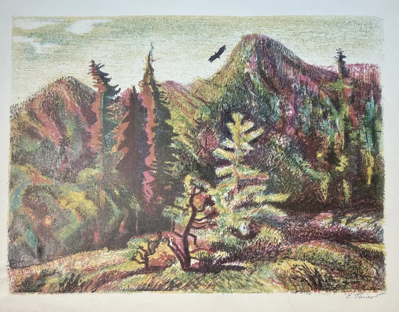 «Байкальский пейзаж», Галеркина Елена Александровна, художник, купить картину.