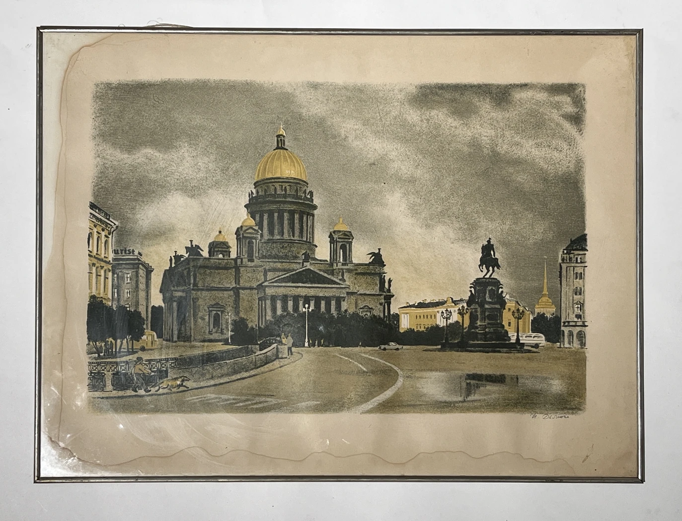 «Исаакиевская площадь», Дьякова Н.В., художник, купить картину