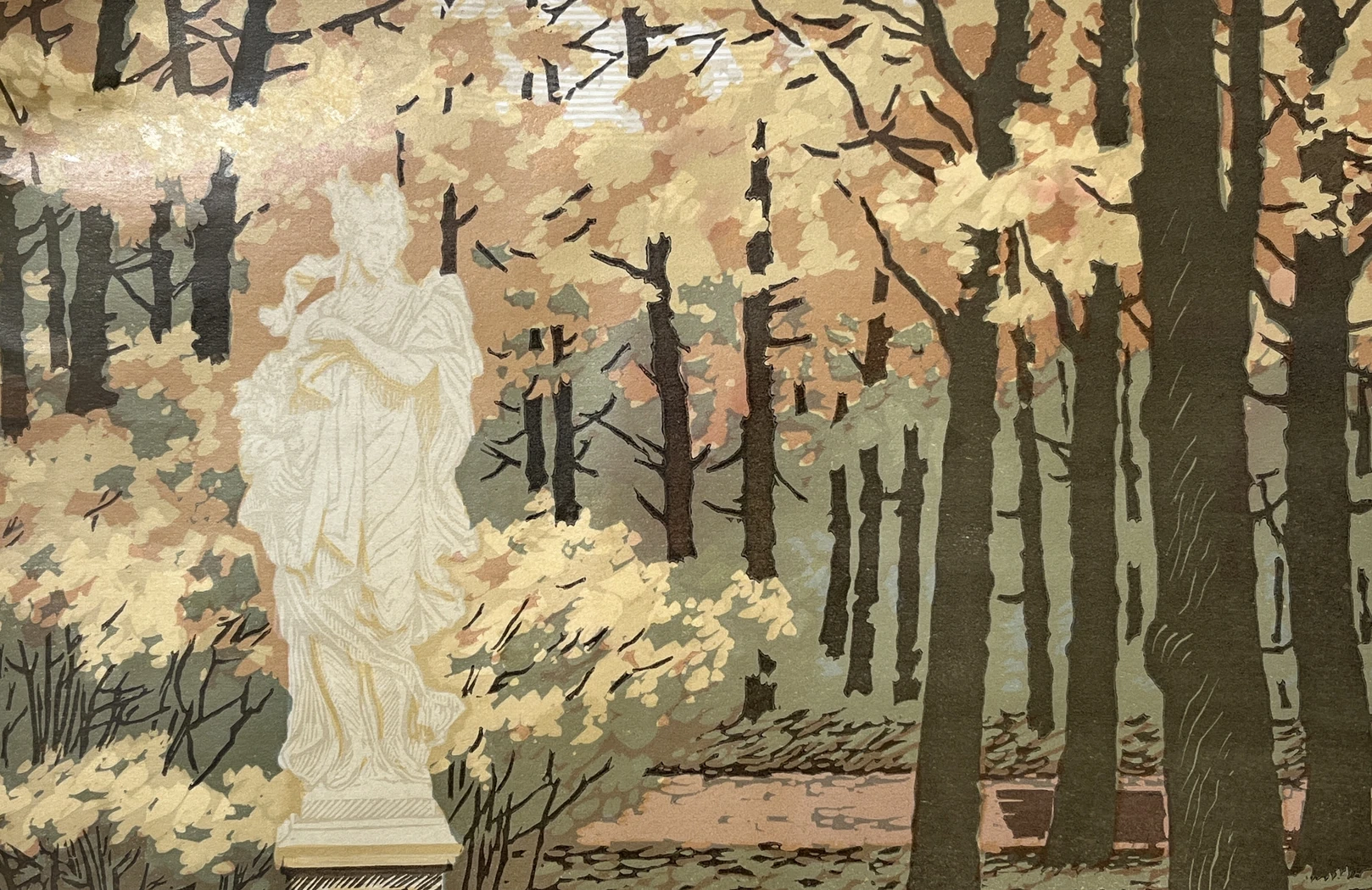 «Летний сад», Бендингер В.А., художник, купить картину