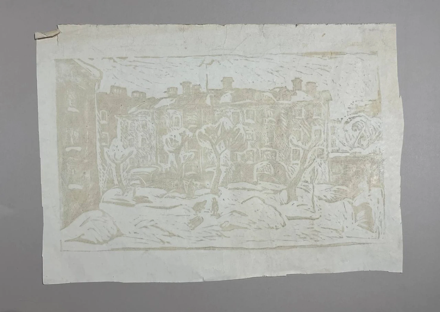 «Городской пейзаж»,Рахина В.И.