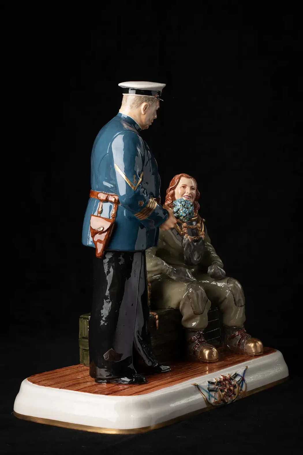 «Капитан 2 ранга Прохватилов И.В. и инженер-полковник Соколова Н.В.»