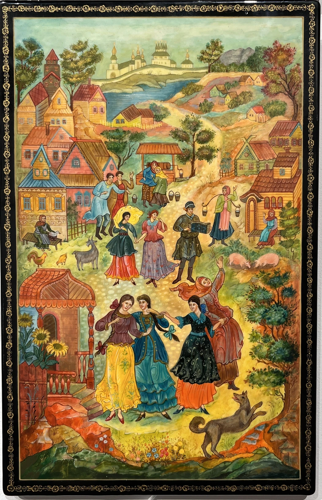 Пластина  «Девичьи гулянья во Мстере», Мартынова М. М., 2022