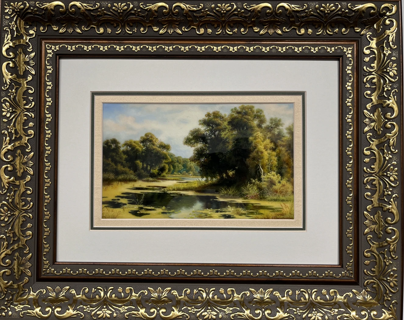 «Заросший пруд», Сарафаникова Екатерина