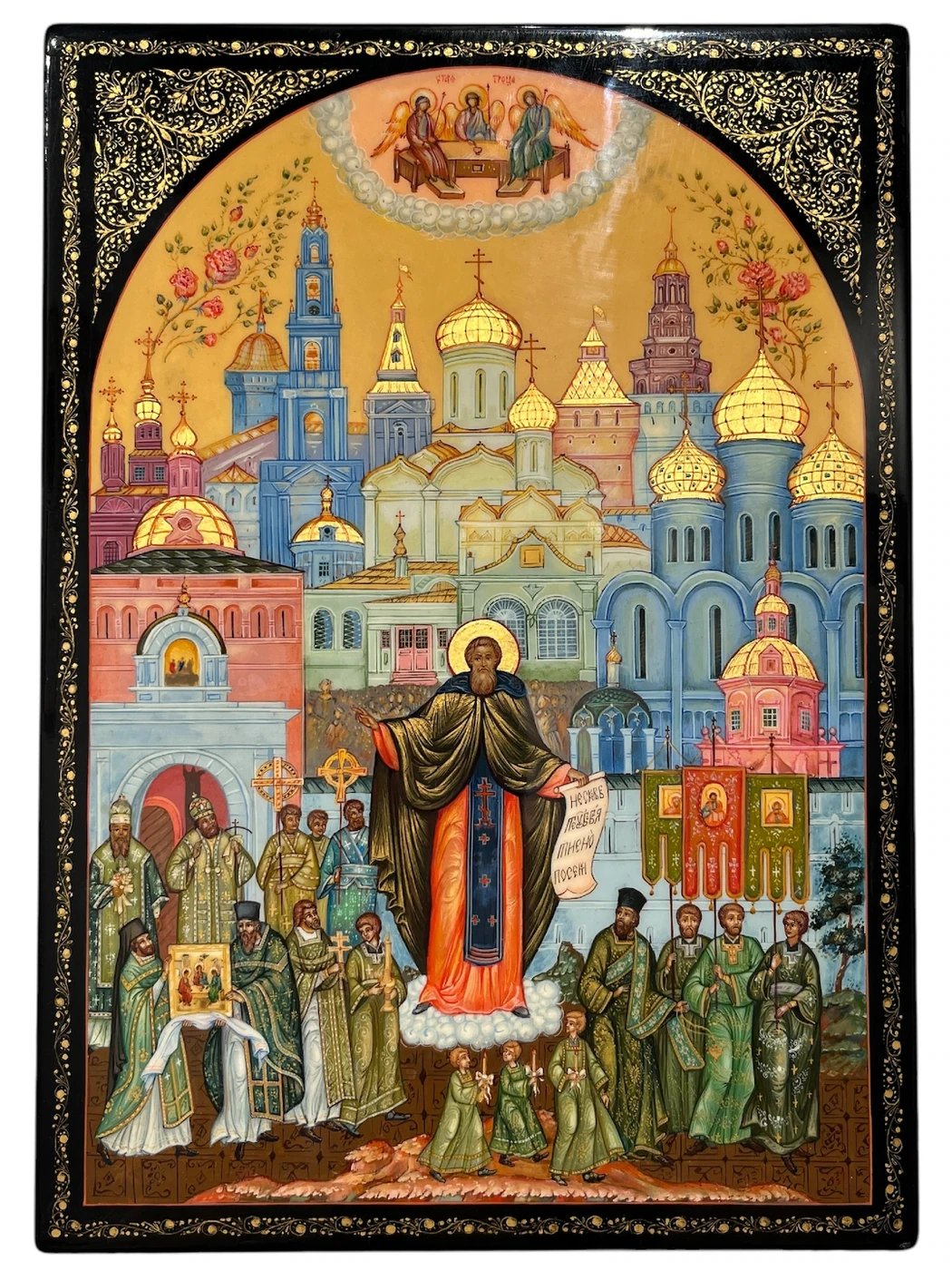 Пластина «Престольный праздник Живоначальной Пресвятой Троицы», Белова Я. А., 2022