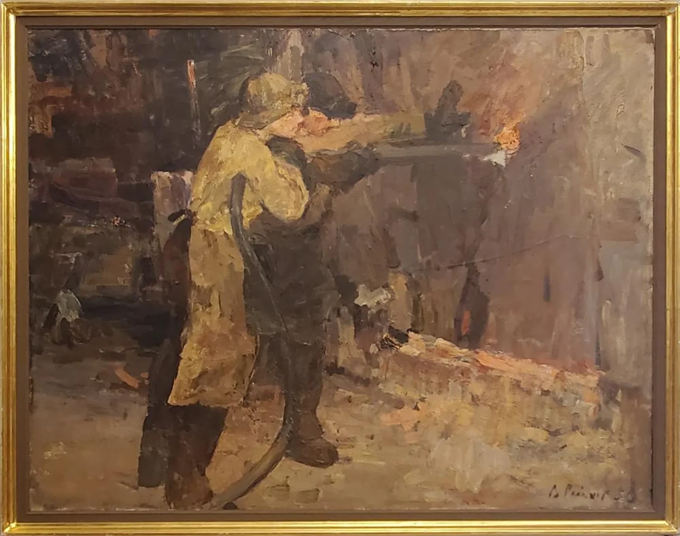 «Продувка мартеновской печи»
