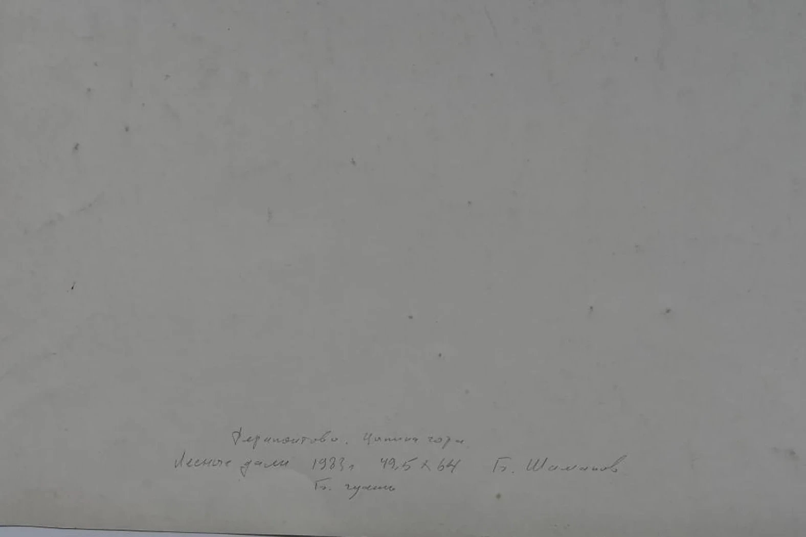 «Ферапонтово. Ципина гора. Лесные дали.»