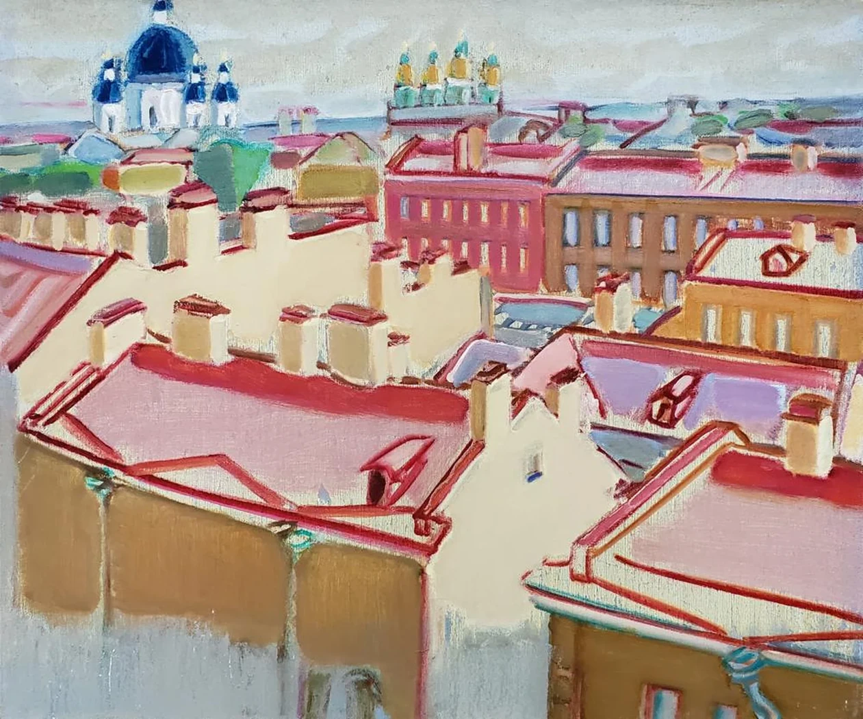«Розовые крыши»