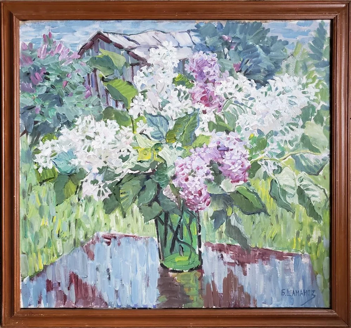 «Сирень. Дождь»