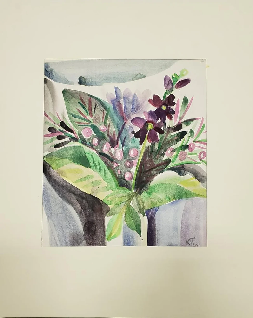 «Натюрморт с мальвой»