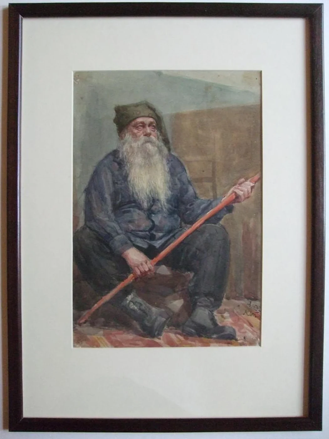 «Старик с палкой»