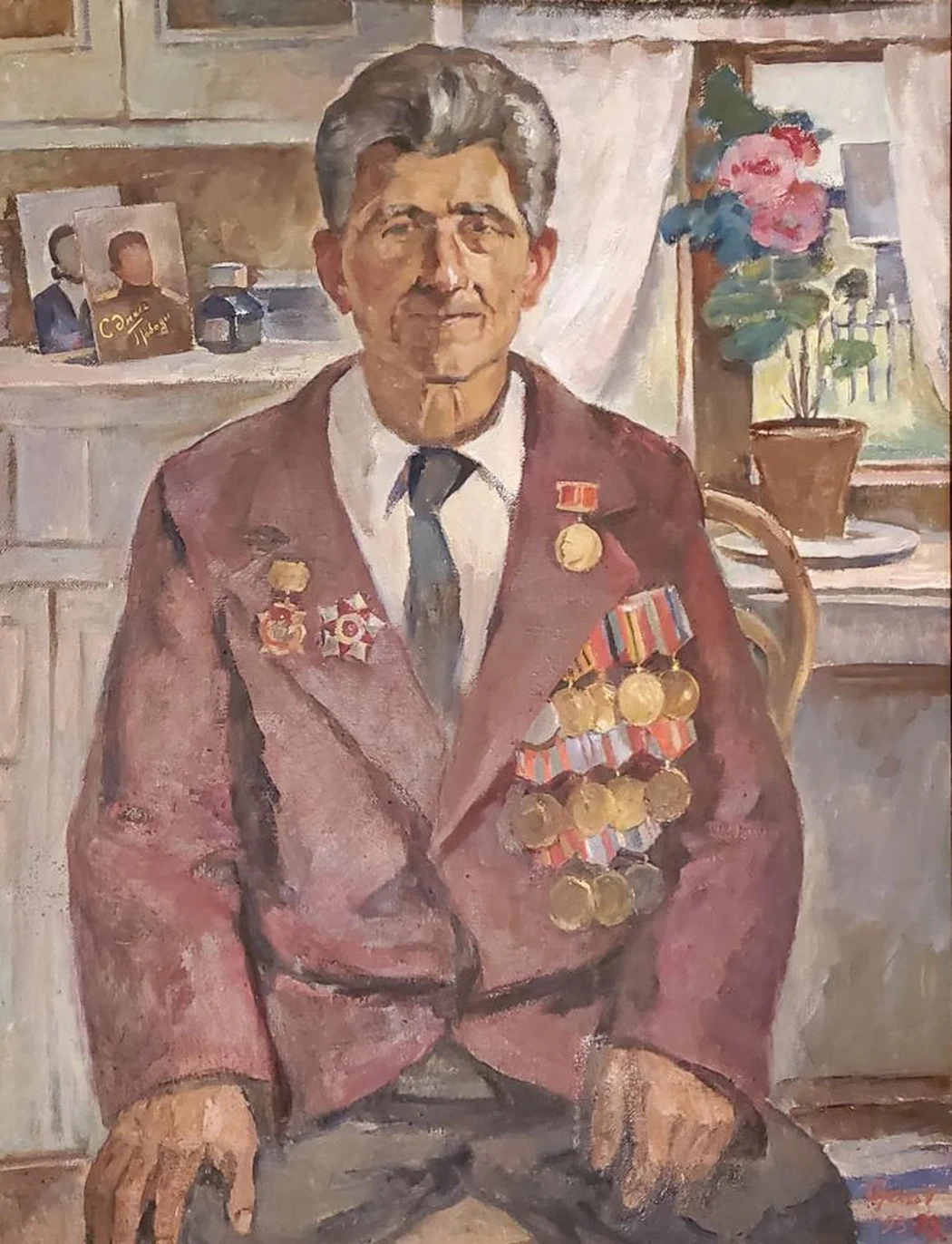 «Портрет ветерана ВОВ, Григорьева М.Т.»