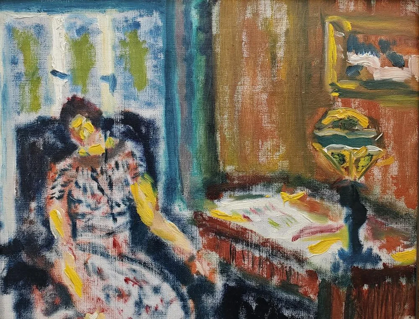 «Женщина в кресле»