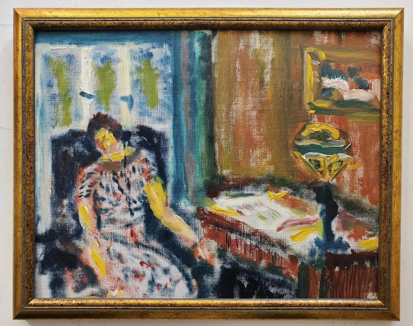 «Женщина в кресле»
