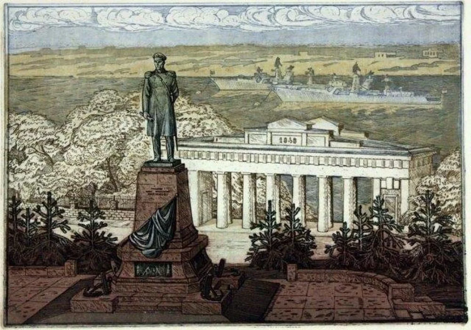 «Севастополь. Памятник Нахимову»