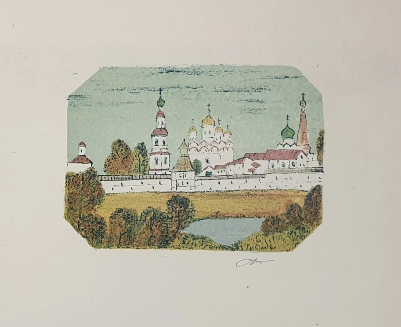 «Соборы», Кукушкин Олег Геннадьевич, художник, купить картину, купить, работы, живопись, галерея ОПХ, аукцион