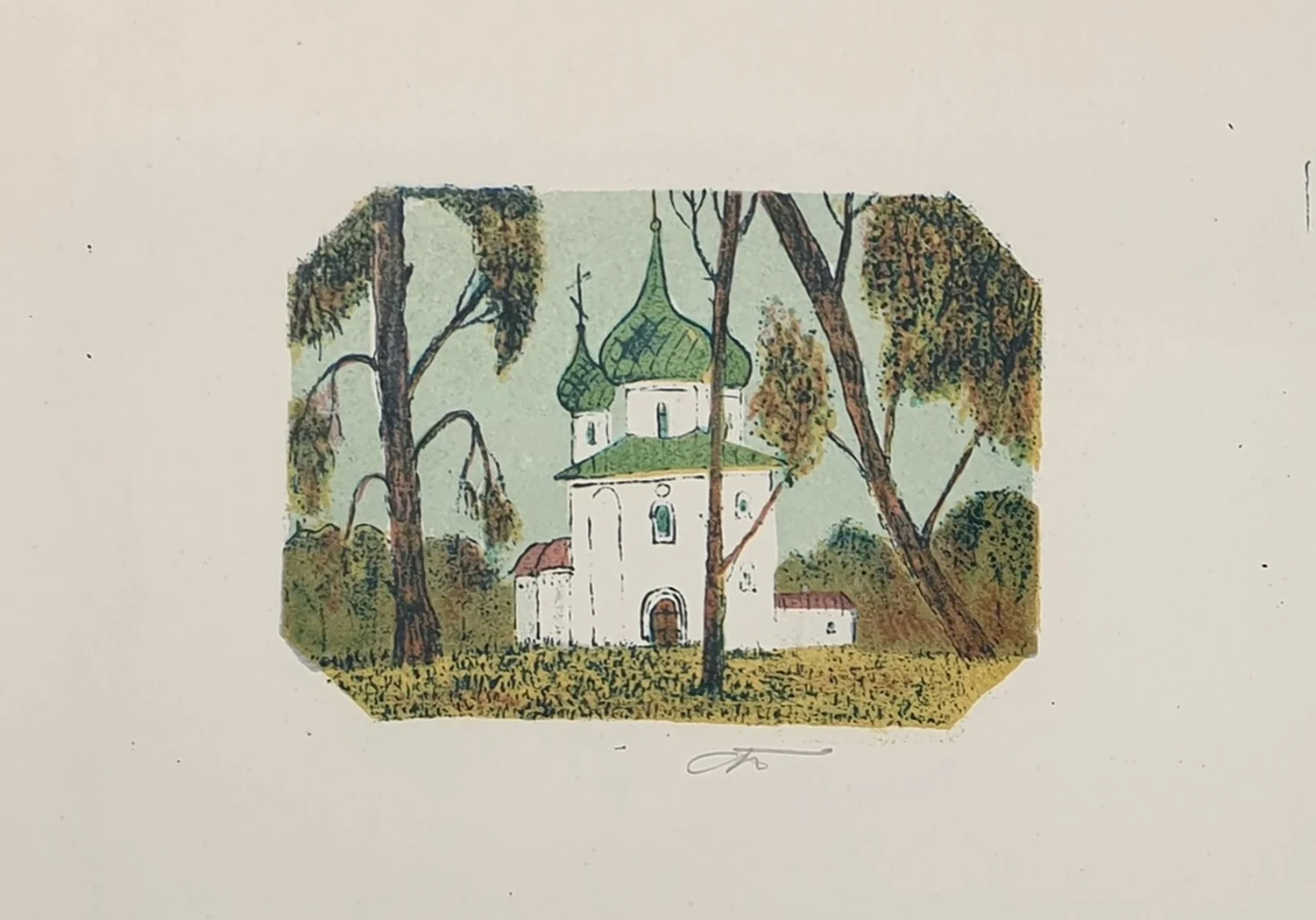«Соборы», Кукушкин Олег Геннадьевич, художник, купить картину, купить, работы, живопись, галерея ОПХ, аукцион