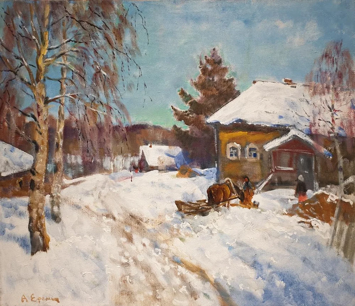 «Март», Еремин Алексей Григорьевич, художник, купить картину
