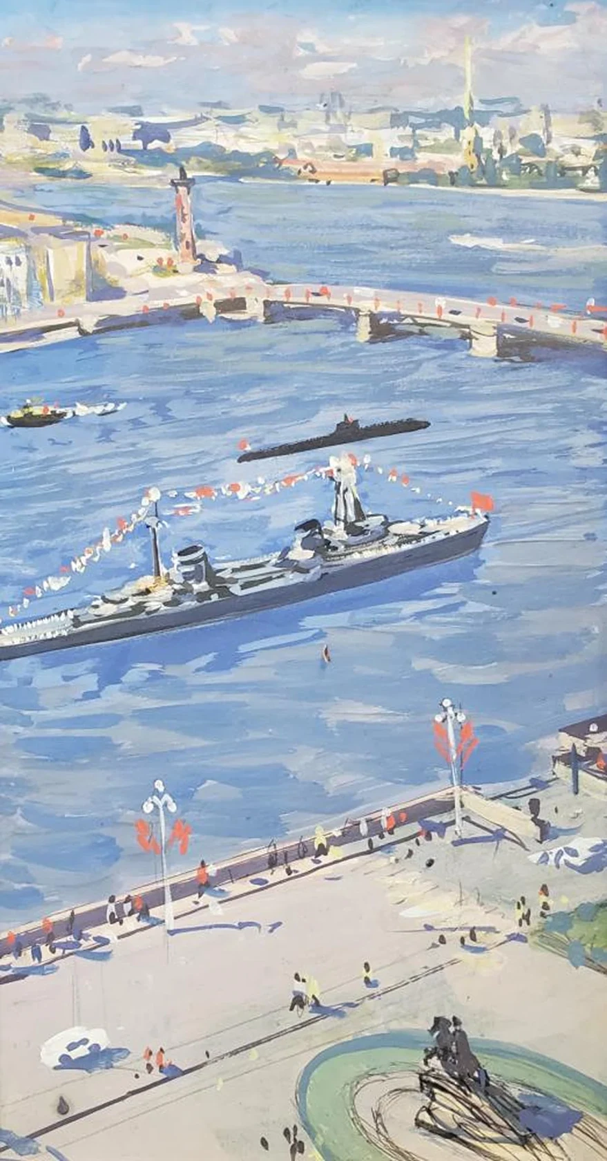 «День ВМФ», Яркин Владимир Петрович, художник, купить картину