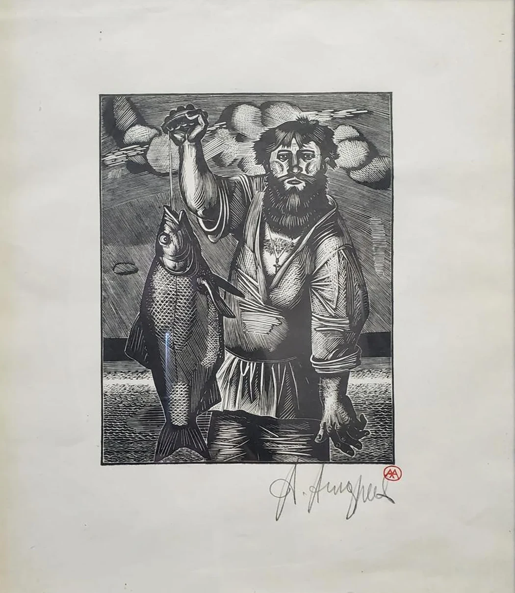 «Рыбак», Андреев Александр Семенович, художник, купить картину