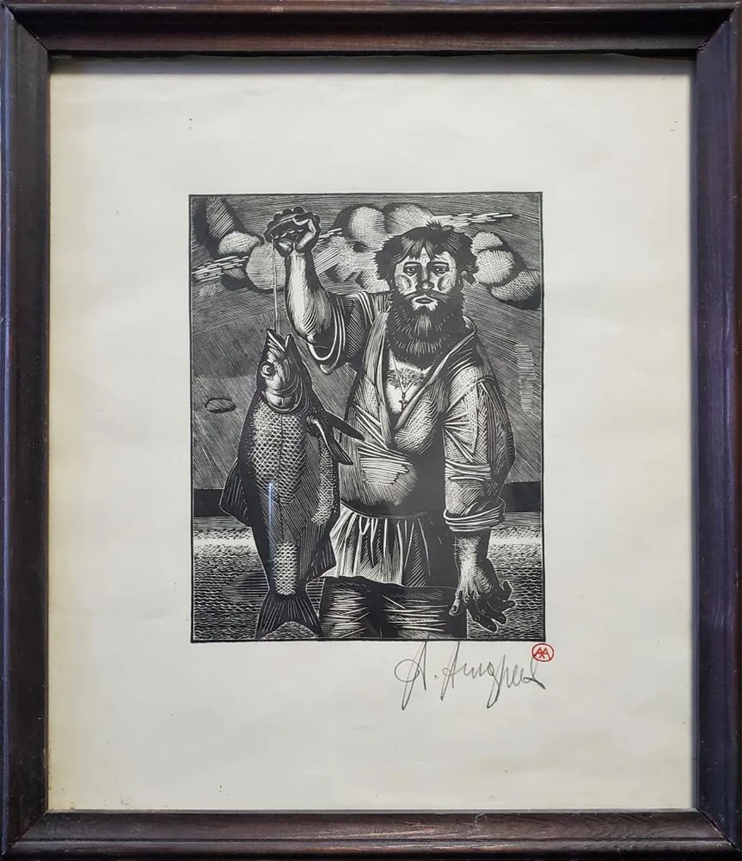 «Рыбак», Андреев Александр Семенович, художник, купить картину