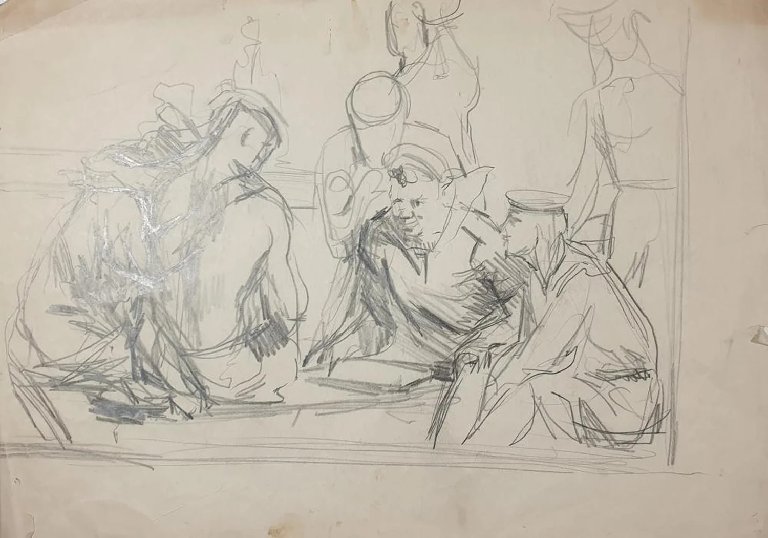 «Моряки», Бантиков Андрей Сергеевич, художник, купить картину