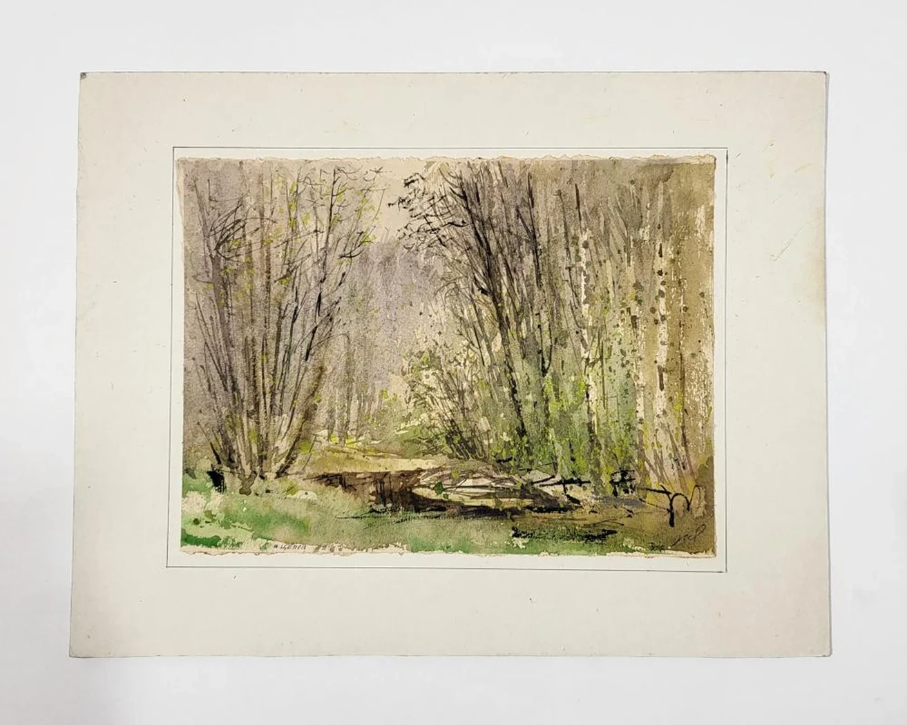 «Пейзаж», Ценов В., художник, купить картину, графика, рисунок 