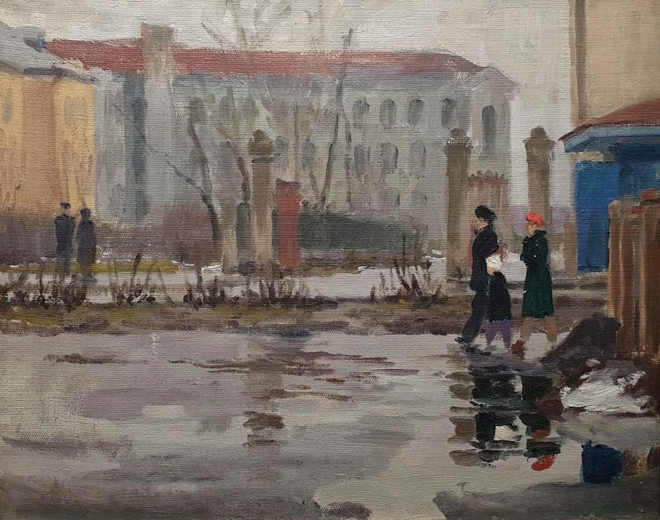 Этюд  "Город"