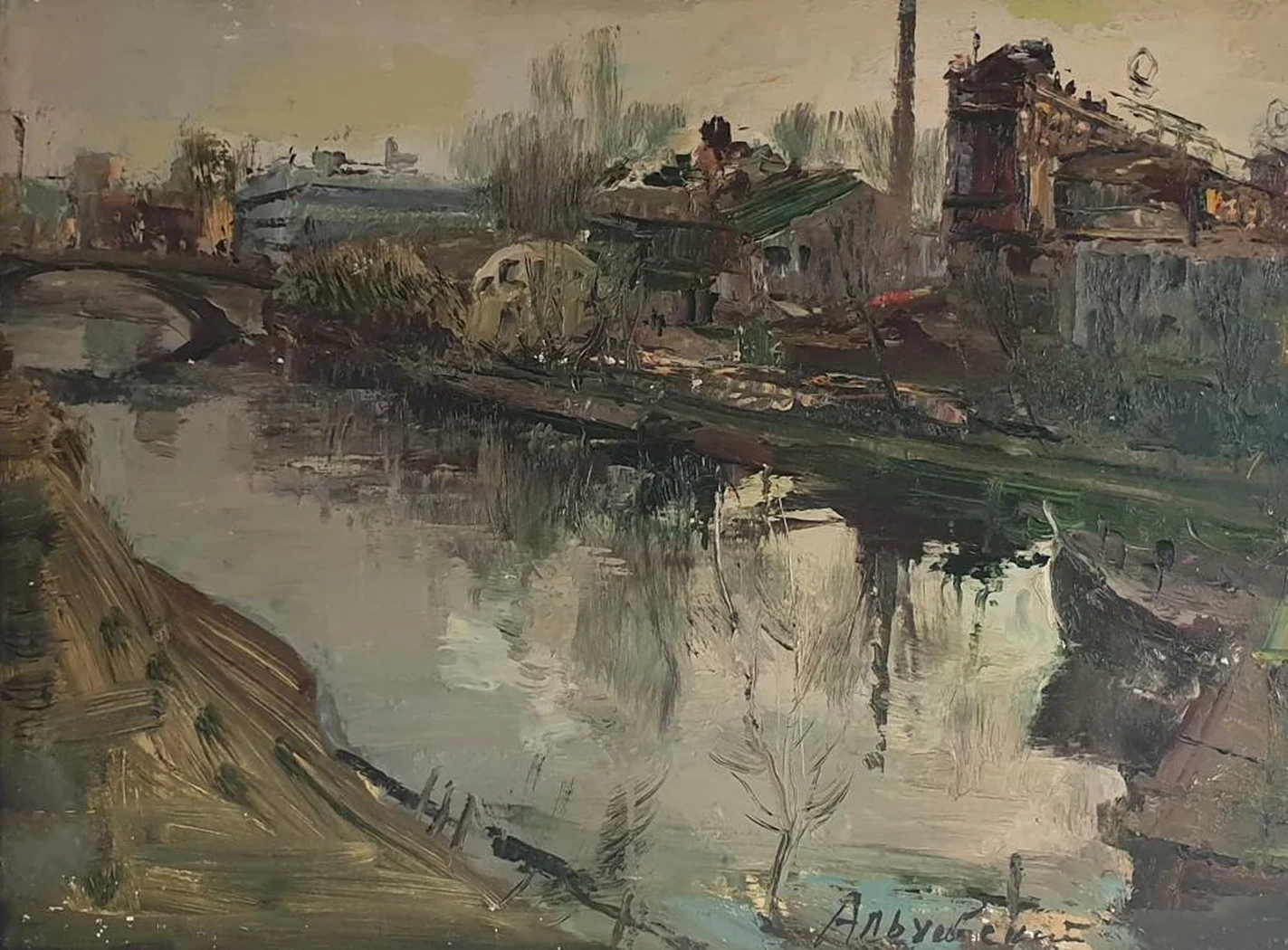 «Ждановка», Альховский Александр Давидович, художник, купить картину