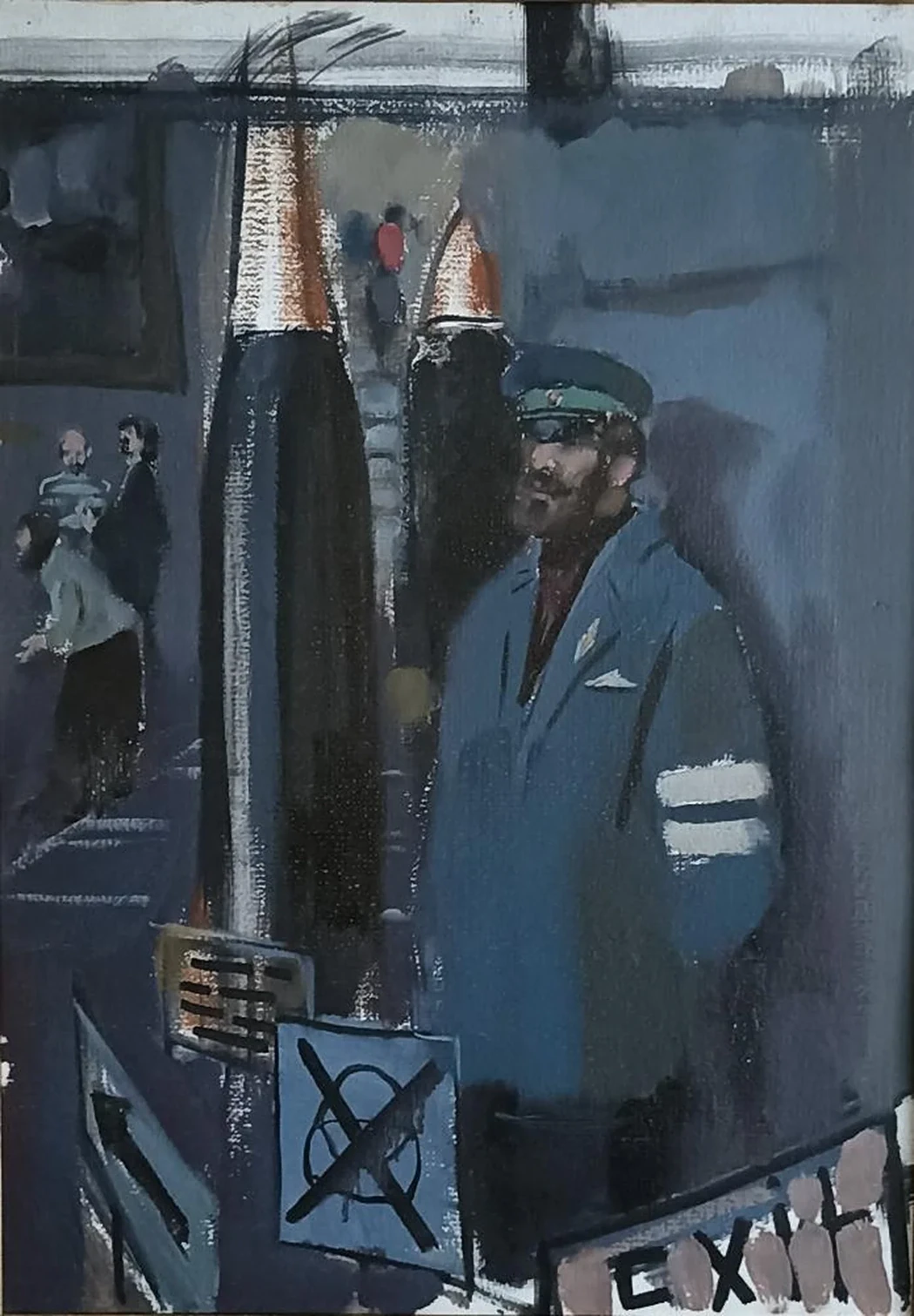 «В музее», Акимов Александр Александрович, художник, купить картину