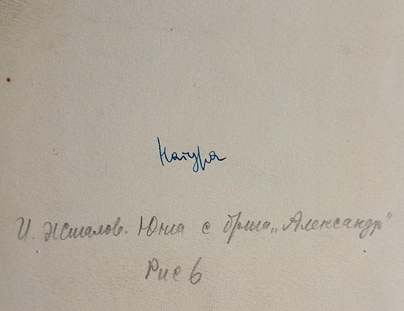 «Юнга с брига «Александр»»