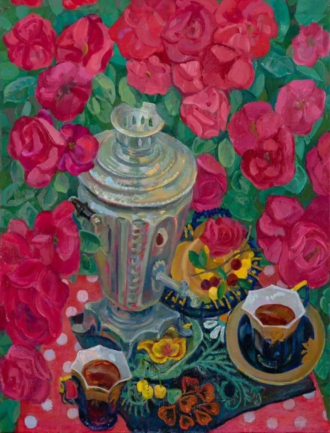 «Натюрморт с самоваром», Алтунашвили Инна, художник, купить картину