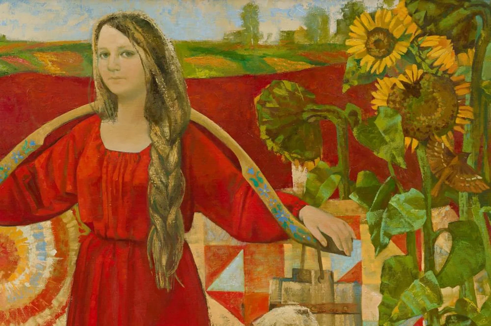 «Коромысло», Яшина Мария Олеговна, художник, купить картину, купить, работу, выставка, галерея ОПХ