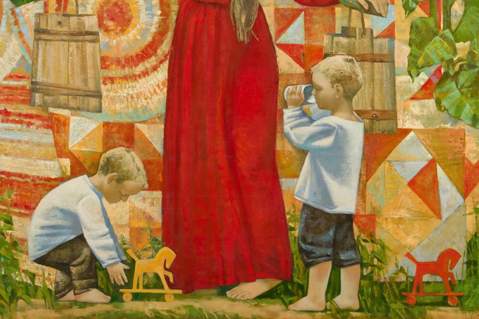 «Коромысло», Яшина Мария Олеговна, художник, купить картину, купить, работу, выставка, галерея ОПХ